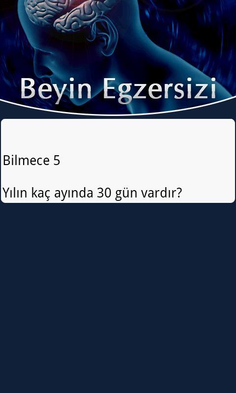 Beyin Egzersizi Android截图5