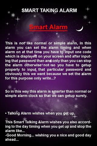 Smart Talking Alarm截图6