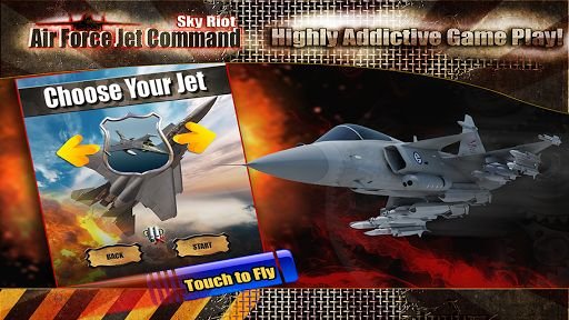 Sky Riot Air force Jet Command截图5