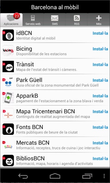 Barcelona al m&ograve;bil截图2