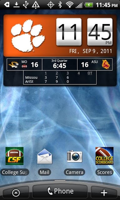 Clemson Tigers Live Clock截图6