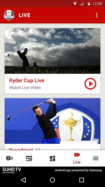 Ryder Cup 2016截图1