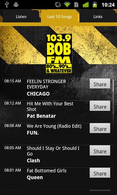 BOB-FM 80’s, 90’s, Whatever!截图3