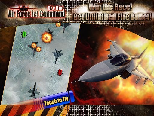 Sky Riot Air force Jet Command截图2