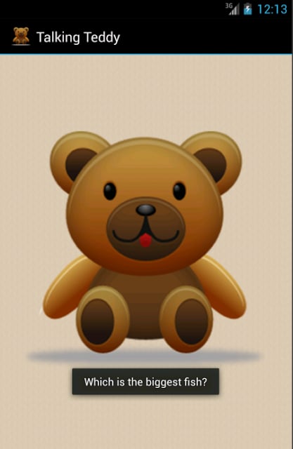 Talking Teddy (Quora for Kids)截图2