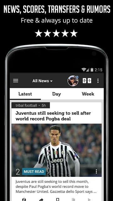 News on Juventus - Unofficial截图6