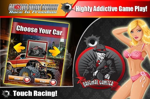 Gangster street getaway Race截图6