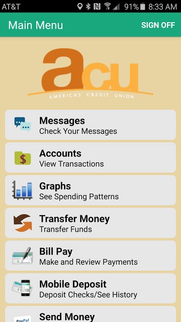 ACU Mobile Banking截图10