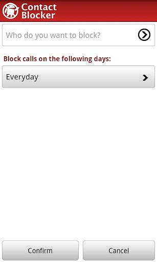 Contact Blocker截图1
