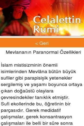 Mevlana - Android截图3