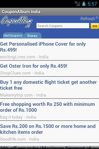 CouponAlbum India截图1