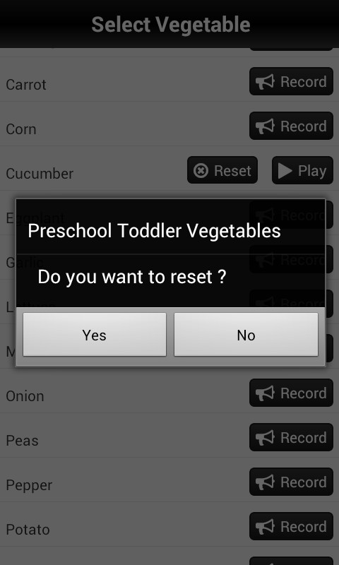 Preschool Toddler Vegetables截图5