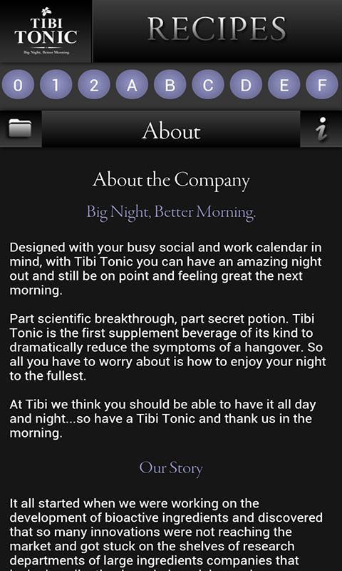 Tibi Tonic Cocktails Recipes截图4