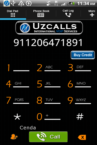 UzCalls SoftPhone截图1