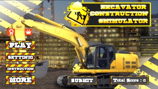 Excavator Construction D...截图4