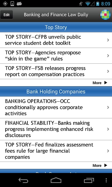 Banking and Finance Law Daily截图1