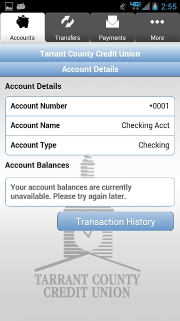 TCCU Mobile Banking App截图2