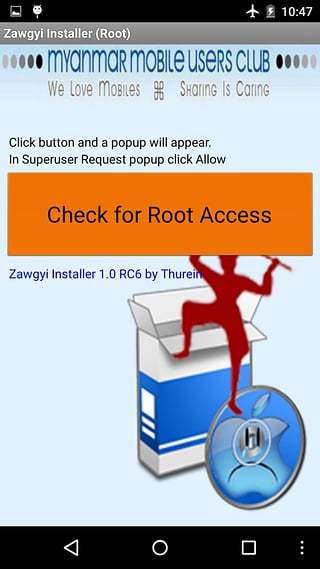 Zawgyi Installer (Root)截图1