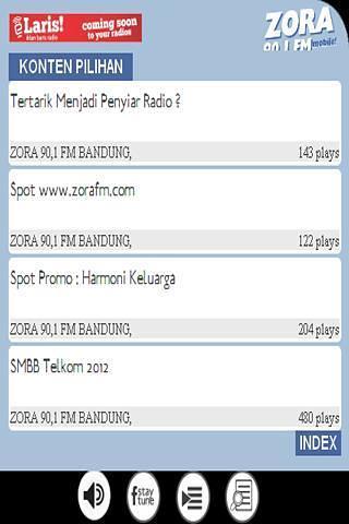 Zora 90.1 FM - Bandung截图1