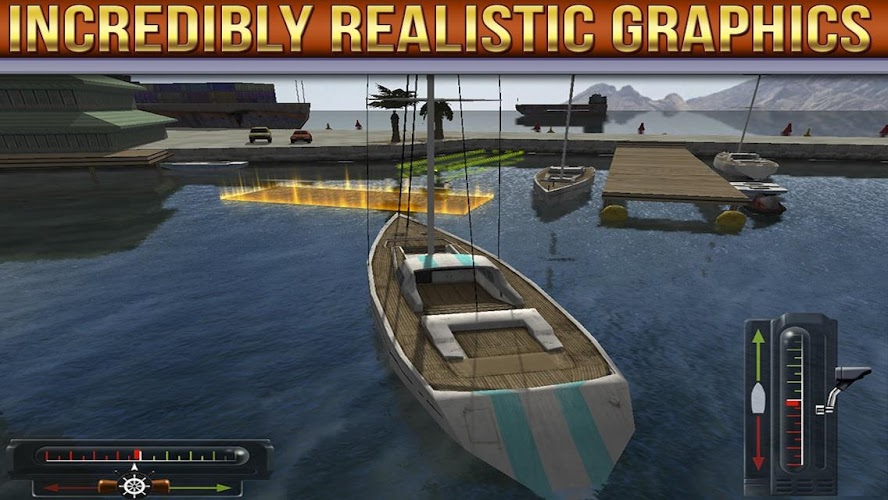 3D泊船模拟游戏截图2
