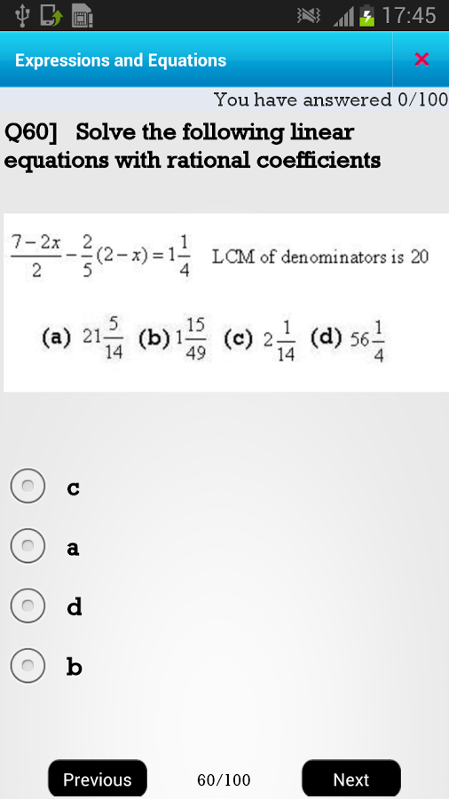 第七数学 - 表达式方程截图6