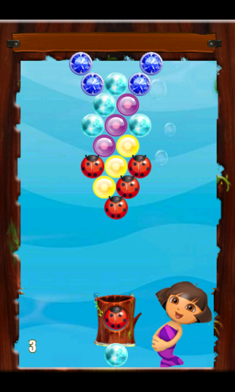 Dora's Guppies Bubble Shoot截图2