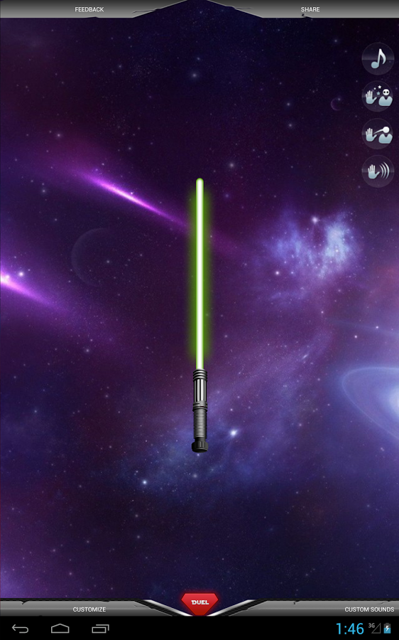 Star Wars Lightsaber Simulator截图2