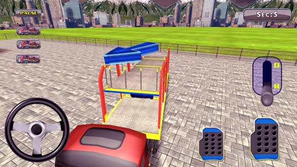 3D Car Transport parking截图4