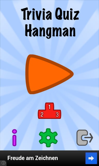 Hangman Quiz Trivia截图10