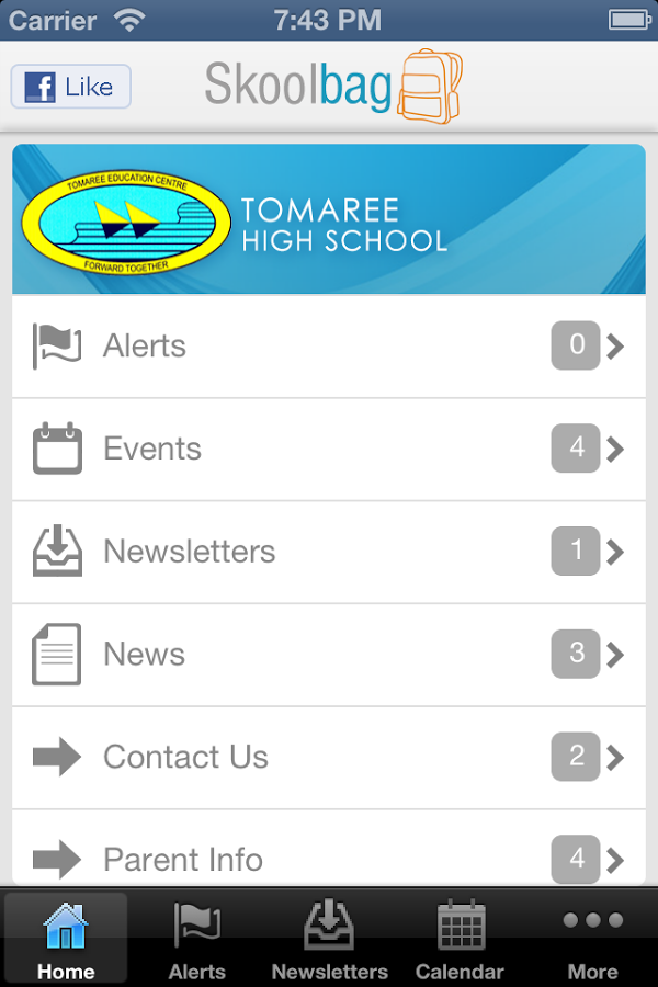 Tomaree High School - Skoolbag截图3