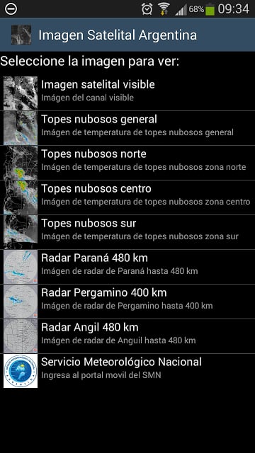 Imagen Satelital Argentina截图9