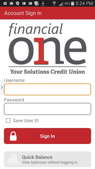 Financial One Mobile Banking截图1