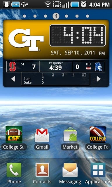 Georgia Tech Live Clock截图6