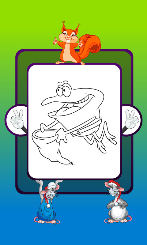 Super Cartoon Coloring截图2