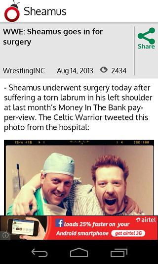 Sheamus News截图2
