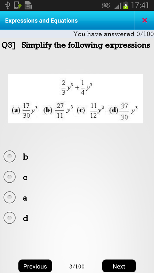 第七数学 - 表达式方程截图11