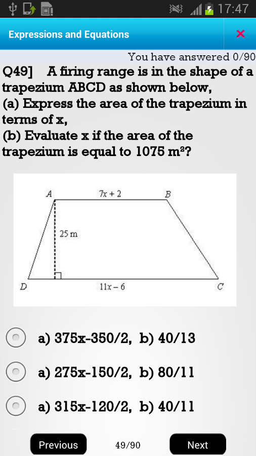 第七数学 - 表达式方程截图8