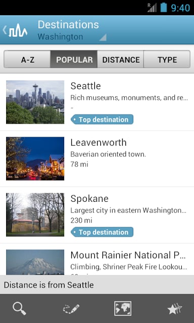 Washington (state) Triposo截图8