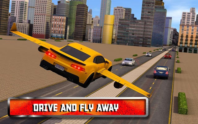 Flying Car Stunts 2016截图9