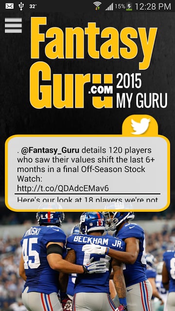 FantasyGuru.com's MyGuru截图2