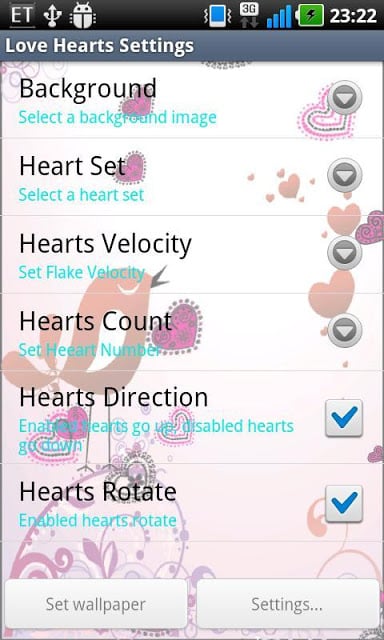 Crazy Hearts Wallpaper Free截图2