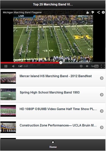 Top 25 Marching Band Videos截图1