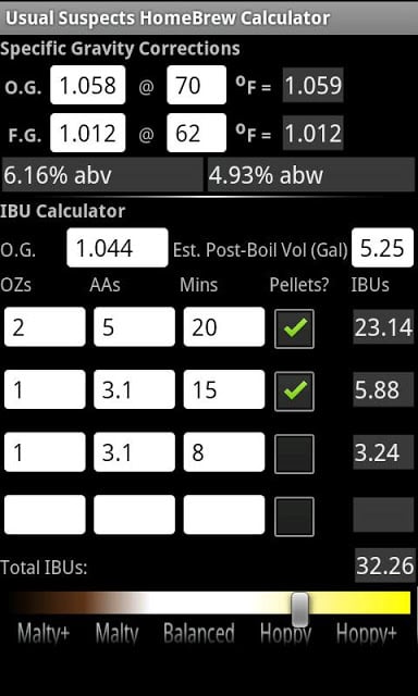 HomeBrew Calculator截图1