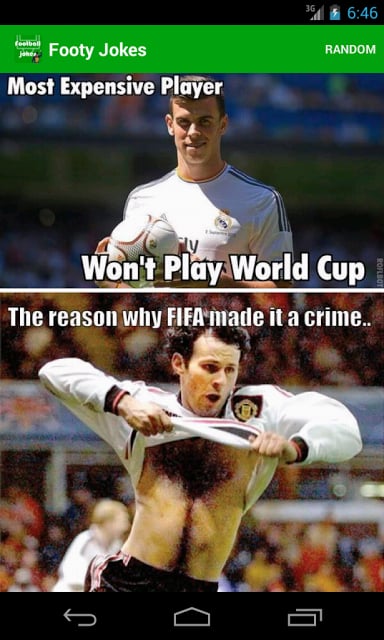 Footy Jokes截图1