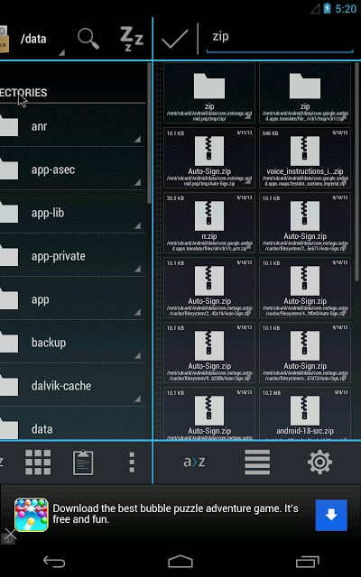 Duo: Holo File Manager w/ Root截图3