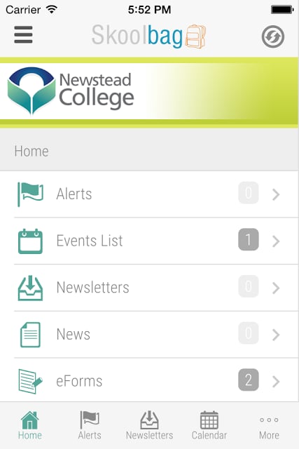 Newstead College - Skoolbag截图2