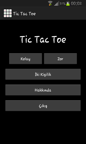 Tic Tac Toe (XOX)截图1