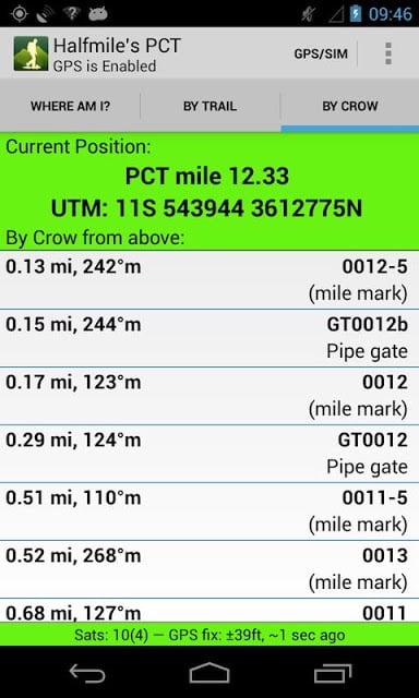 Halfmile's PCT截图1