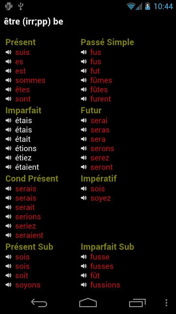 法語動詞截图2