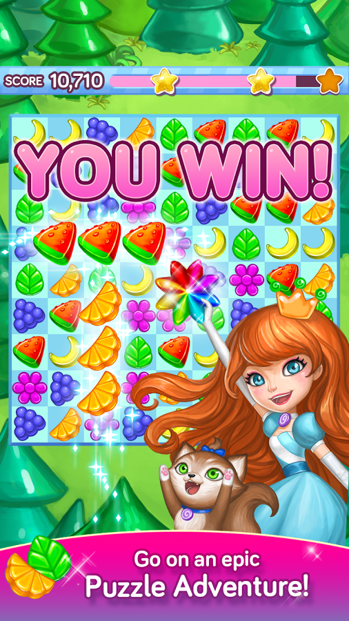 Gummy Gush Match-3 Puzzle截图7